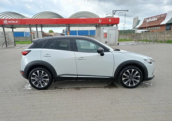 Mazda CX-3 cena 69900 przebieg: 76000, rok produkcji 2019 z Słupca małe 407